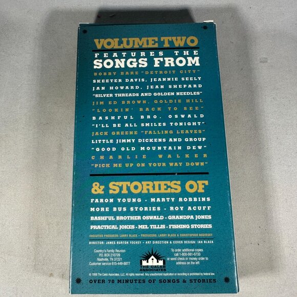 Countrys Family Reunion Volume Two VHS 1998 Songs Stories Country Legends - Picture 2 of 3